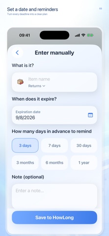 HowLong: Time Left Screenshot 6 of 6