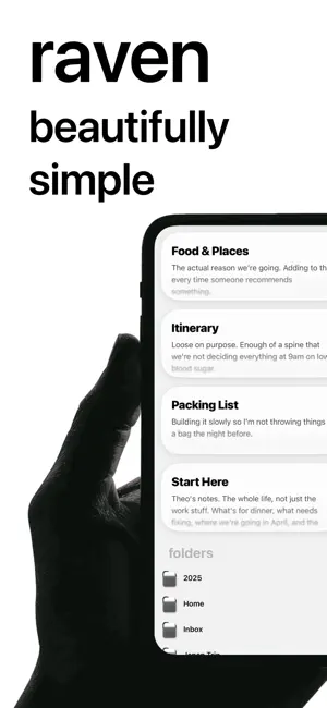 Raven - Markdown Notes screenshot 1