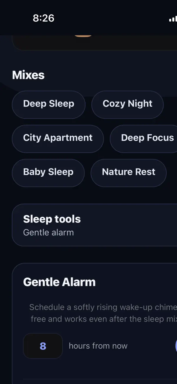 Screenshot #2 pour HushLab: White Noise Sleep