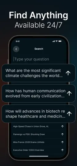Captura de pantalla de DeepScan: AI Search Assistant en iPhone 3