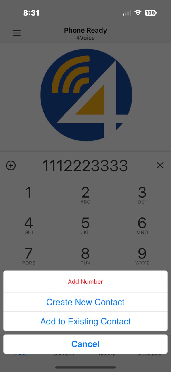 iPhone screenshot