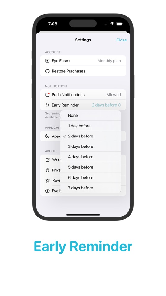 #5. EyeEase - Contact Lens Tracker (iOS) 由: Alisher Altore