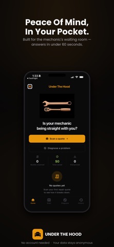 Under The Hood iPhone screenshot