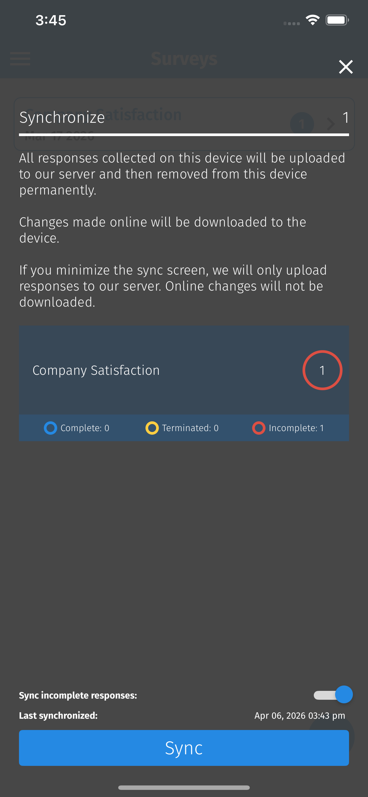 QuestionPro - Offline Surveys screenshot 7