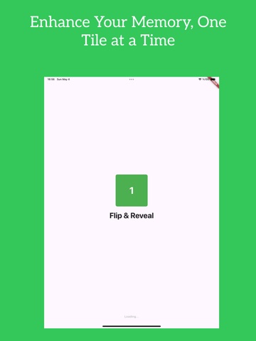 Flip & Reveal iPad screenshot