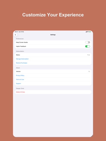 App screenshot