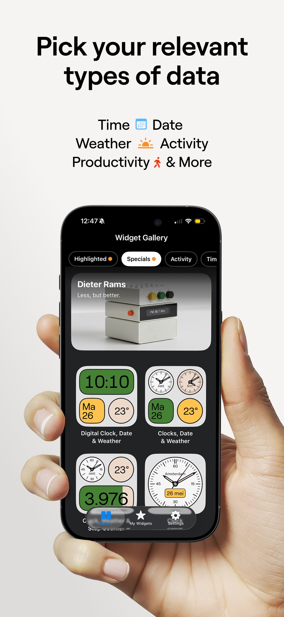 Timedash Widgets screenshot 3