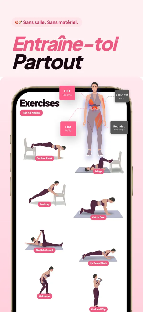 Screenshot #3 pour Entraînement à la Maison Femme
