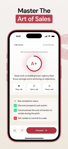 CloseHer - AI Sales Trainer screenshot
