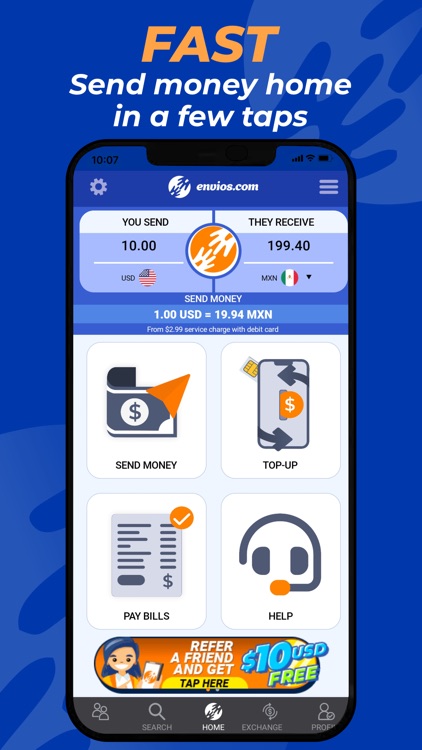 Envios.com Money Transfer