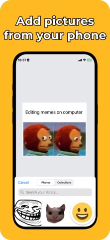 Meme Creator - genmeme AI screenshot