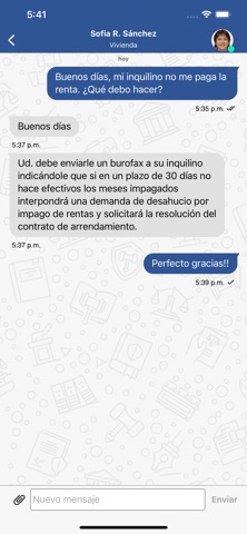 Tu asesor legal FIATC Negocios iPhone screenshot
