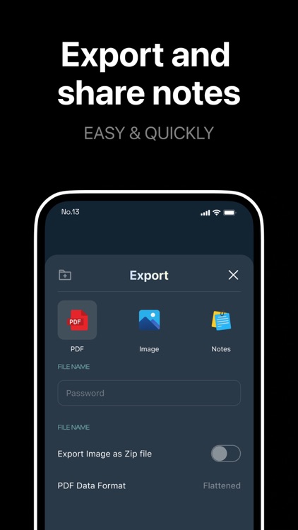 BlackNote Notepad Notes screenshot-4