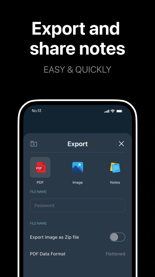 #5. BlackNote Notepad Notes (iOS) Podle: ZTECH ASIA