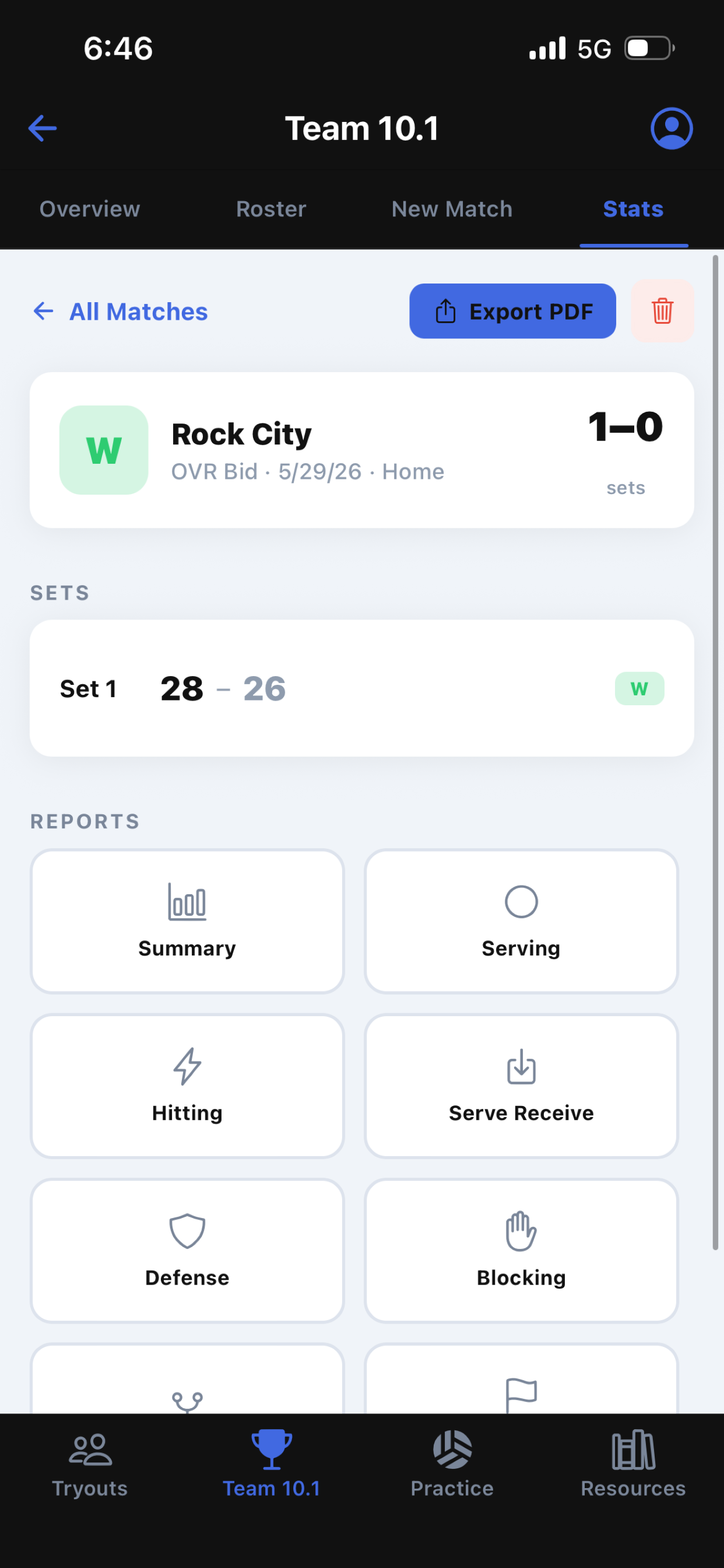 VolleyHQ screenshot 5