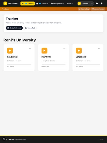 RMB Suite iPad screenshot