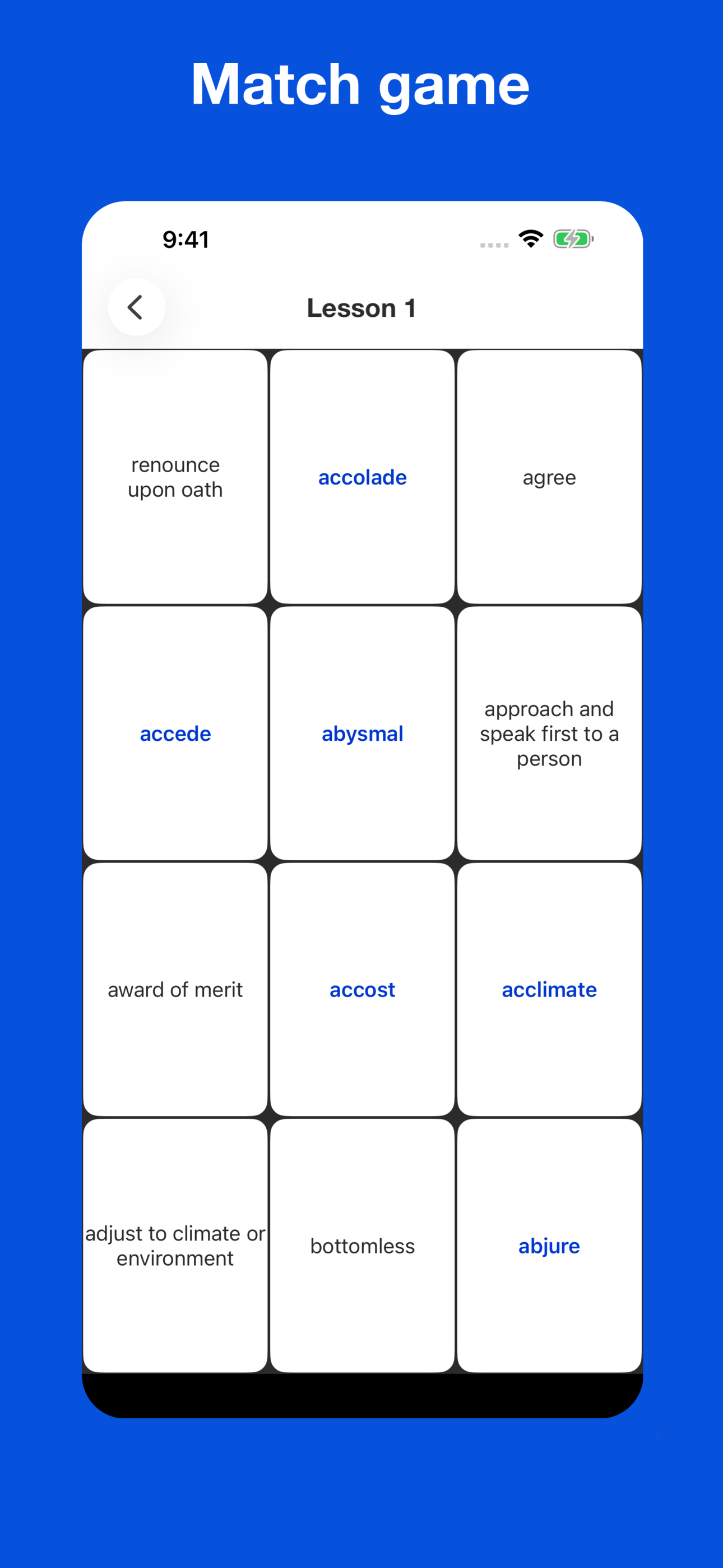 GRE word list master