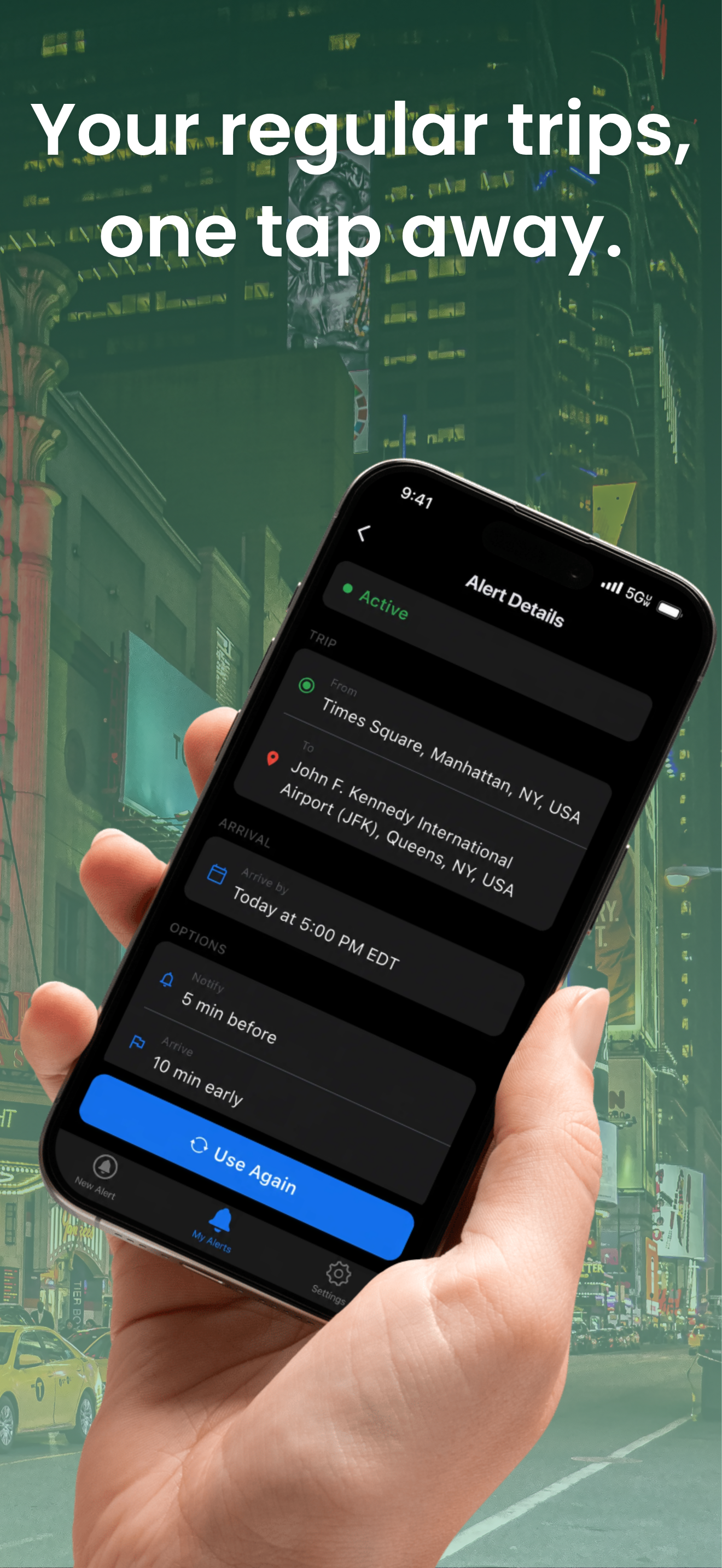 GoCue: Leave On Time