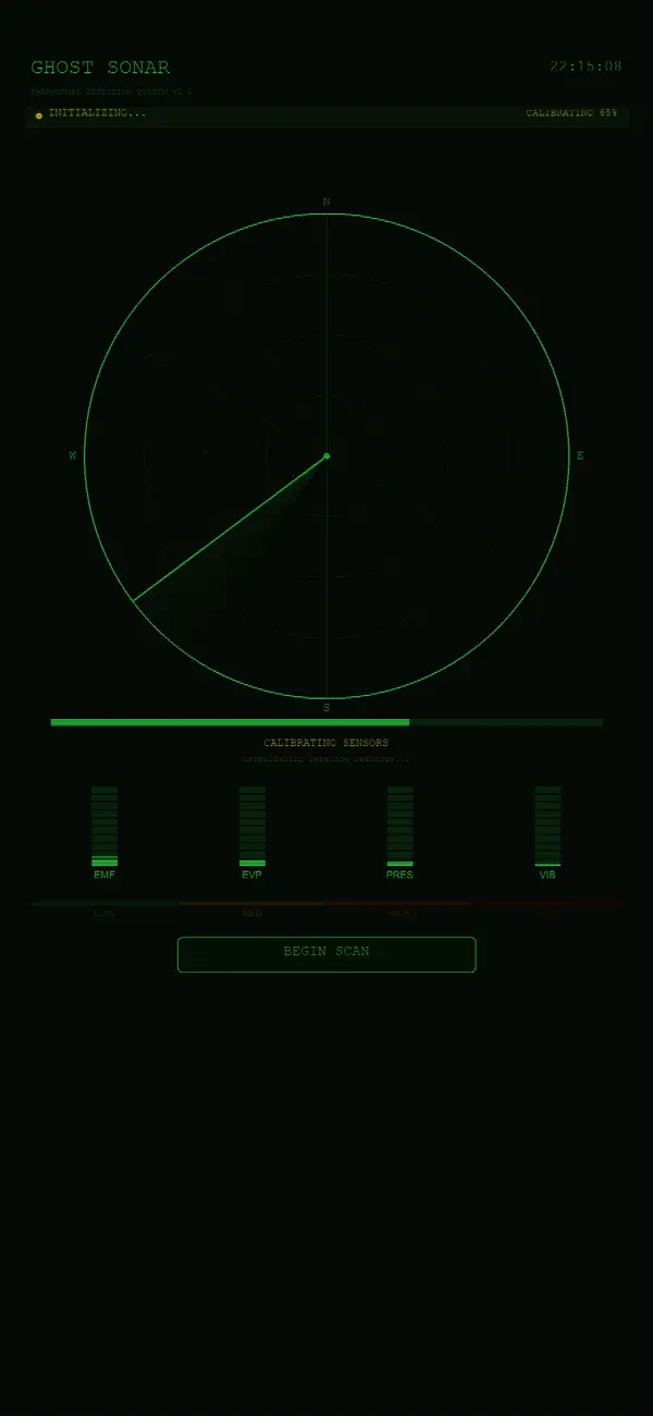 Screenshot #3 pour Ghost Sonar Detector