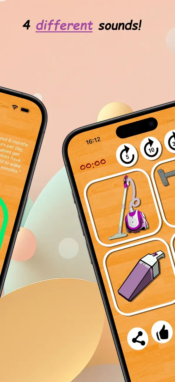 Screenshot #2 pour Aspirateur pour bébé sommeil