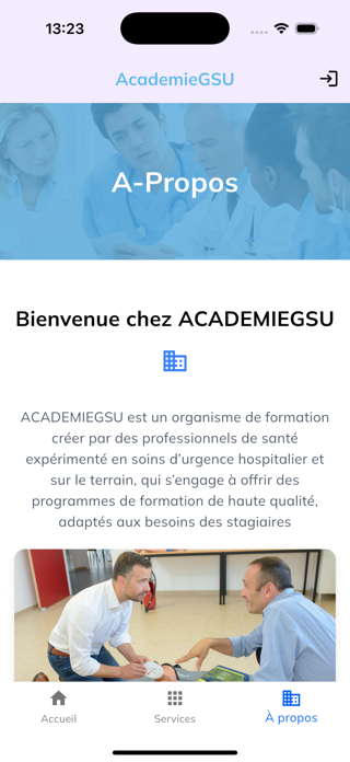 Academiegsu Mobile Screenshot 2 of 10