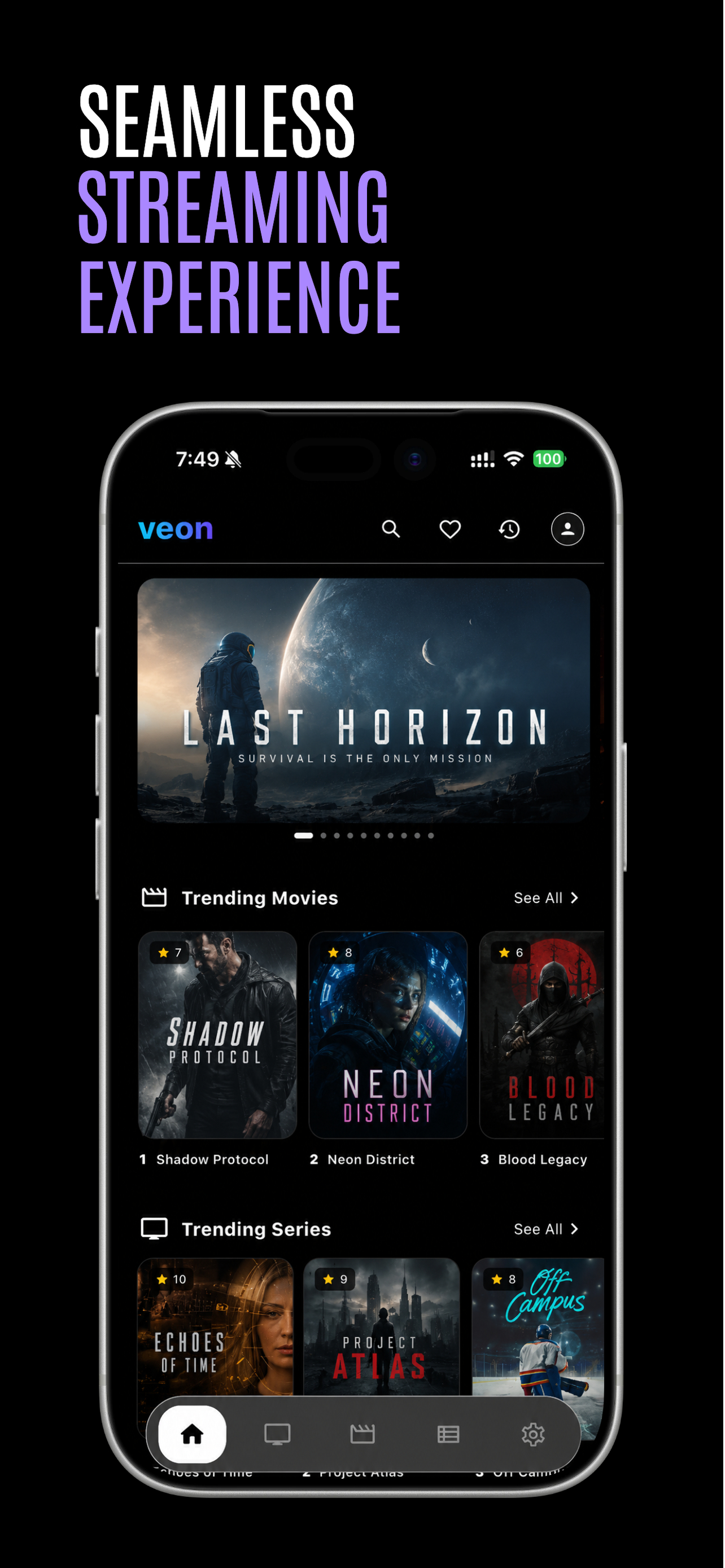 Veon IPTV Player screenshot 3