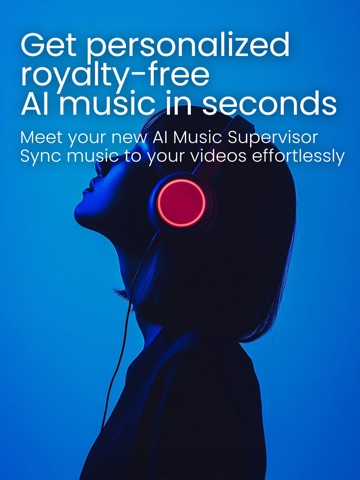 SoundMakr: AI Music Supervisor iPad screenshot