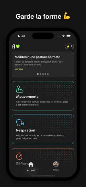 Ton app santé Flexifleet screenshot 1