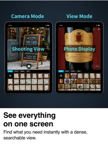 Pictmemo - Photo Notes Camera iPad screenshot