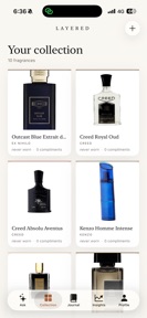 Layered – Fragrance screenshot