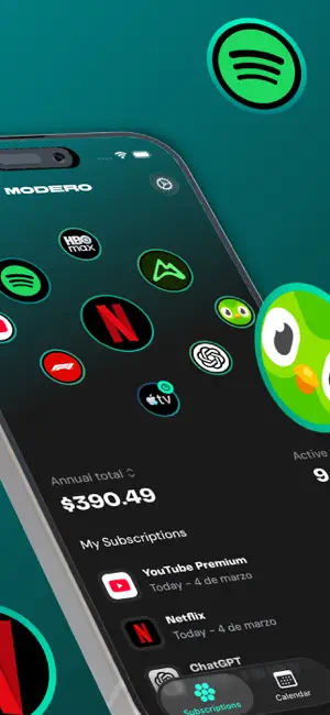 Modero: Subscription Manager screenshot 2