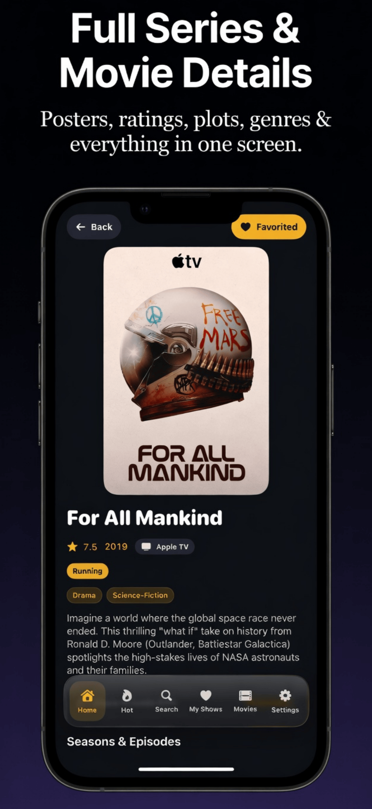 TV Series Track screenshot 2