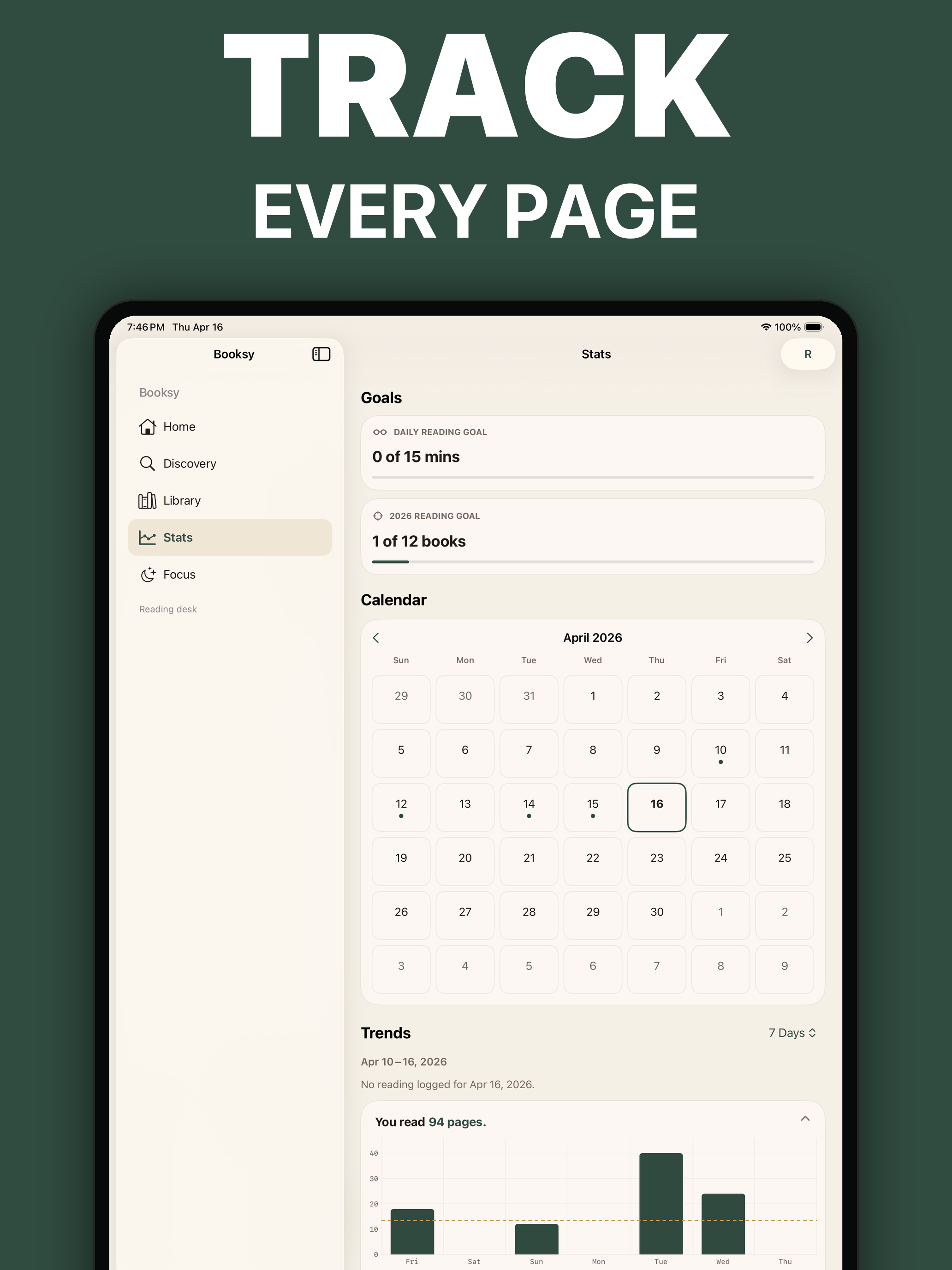 Reading Tracker: Booksy AI