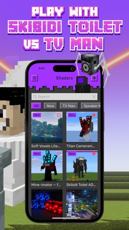 TV Man & Toilet for Minecraft screenshot-4