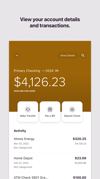 Whitefish Credit Union iPhone screenshot 4 - Finance app