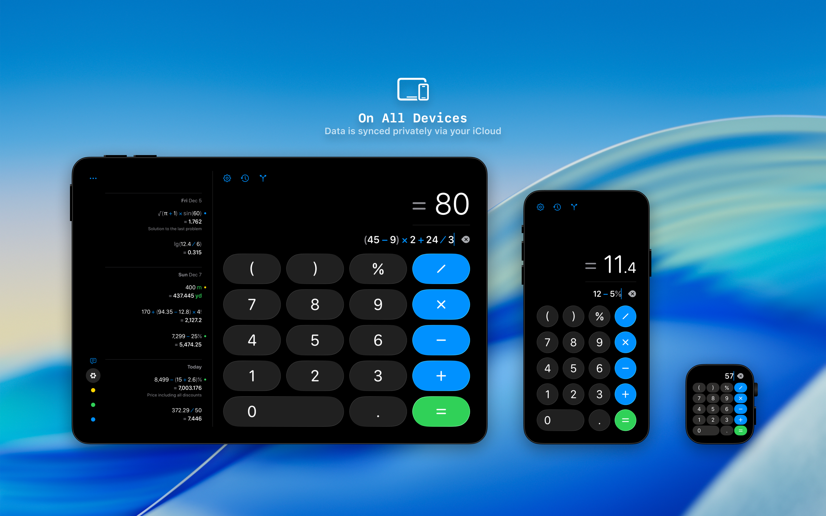 Solves: Calculator for All