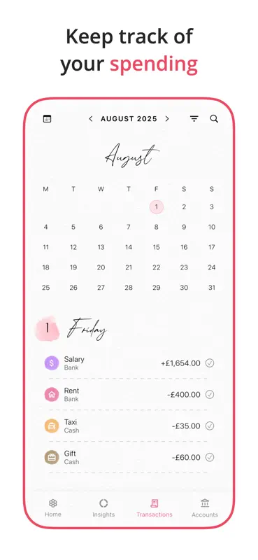 Budget Planner App - Fleur screenshot 6 of 7