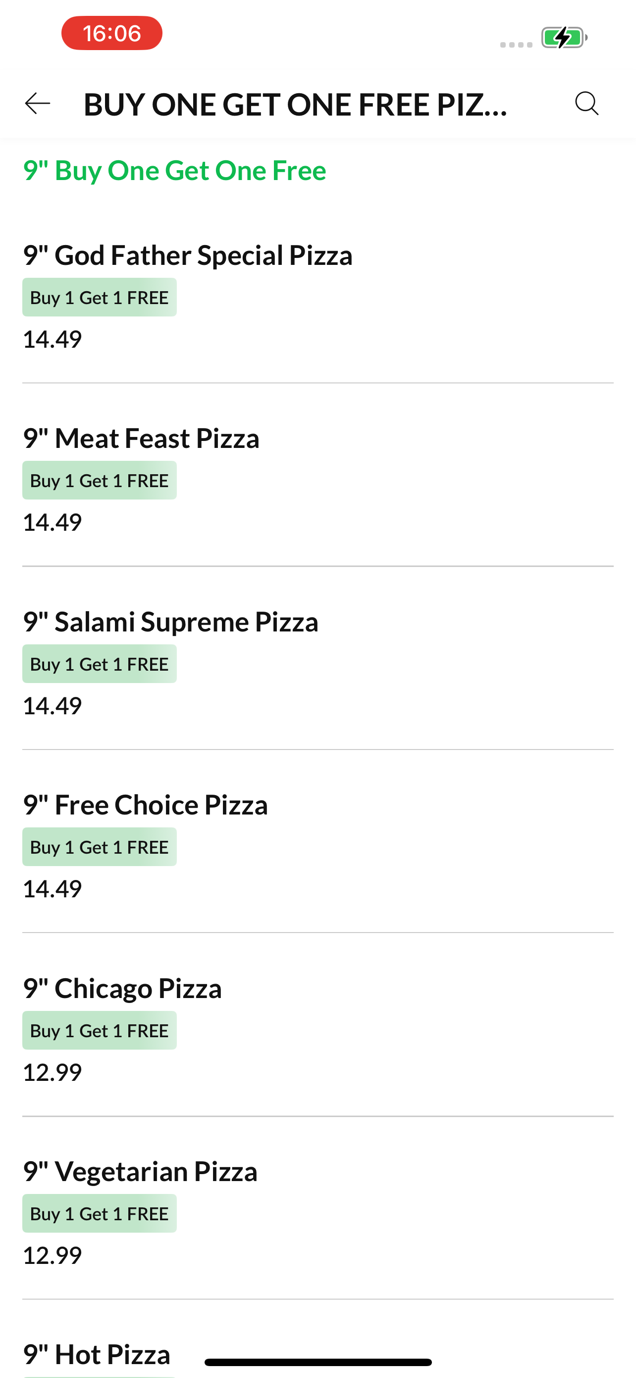 GODFATHER PIZZA BURTON screenshot 3