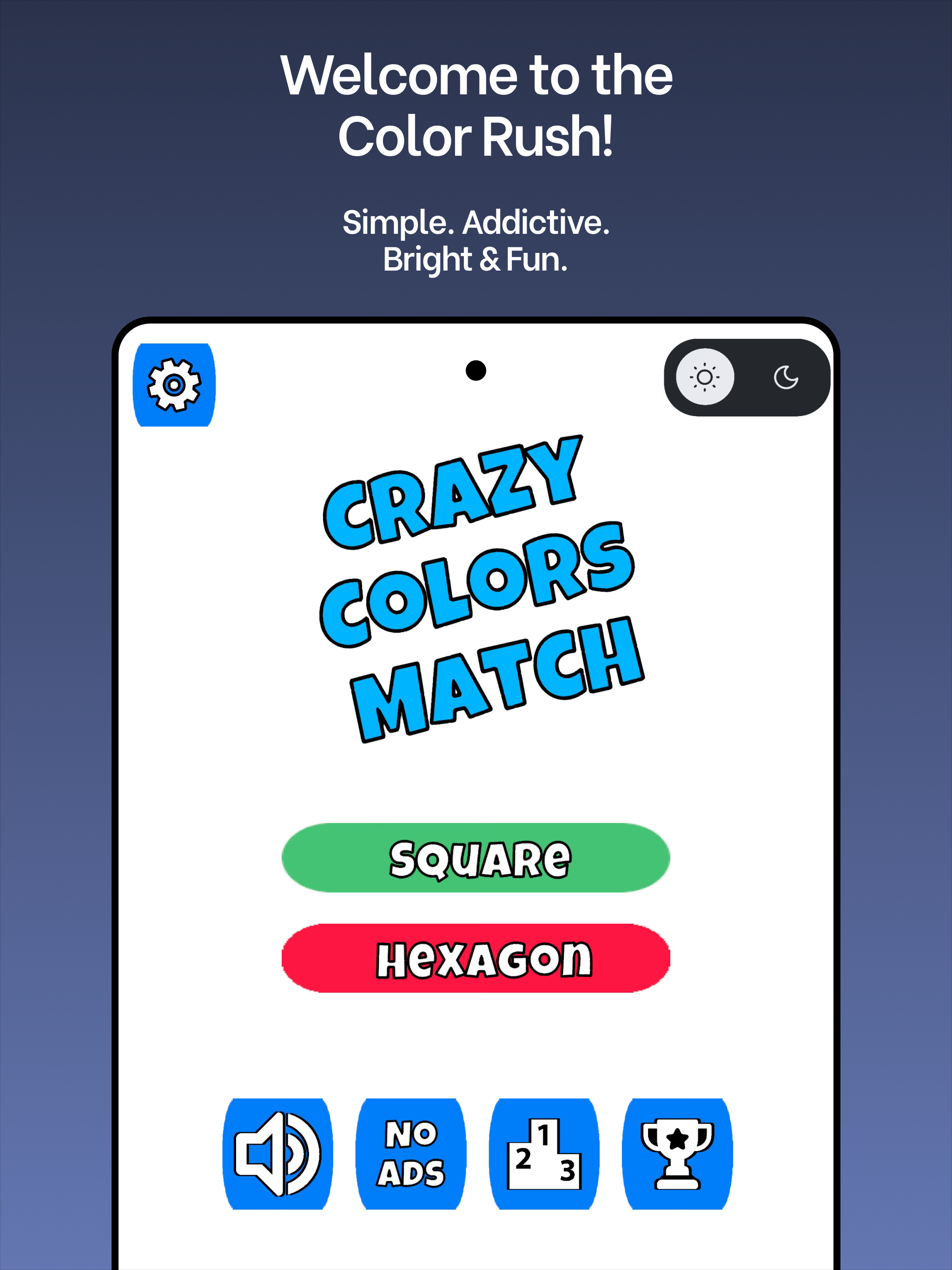 Crazy Colors Match