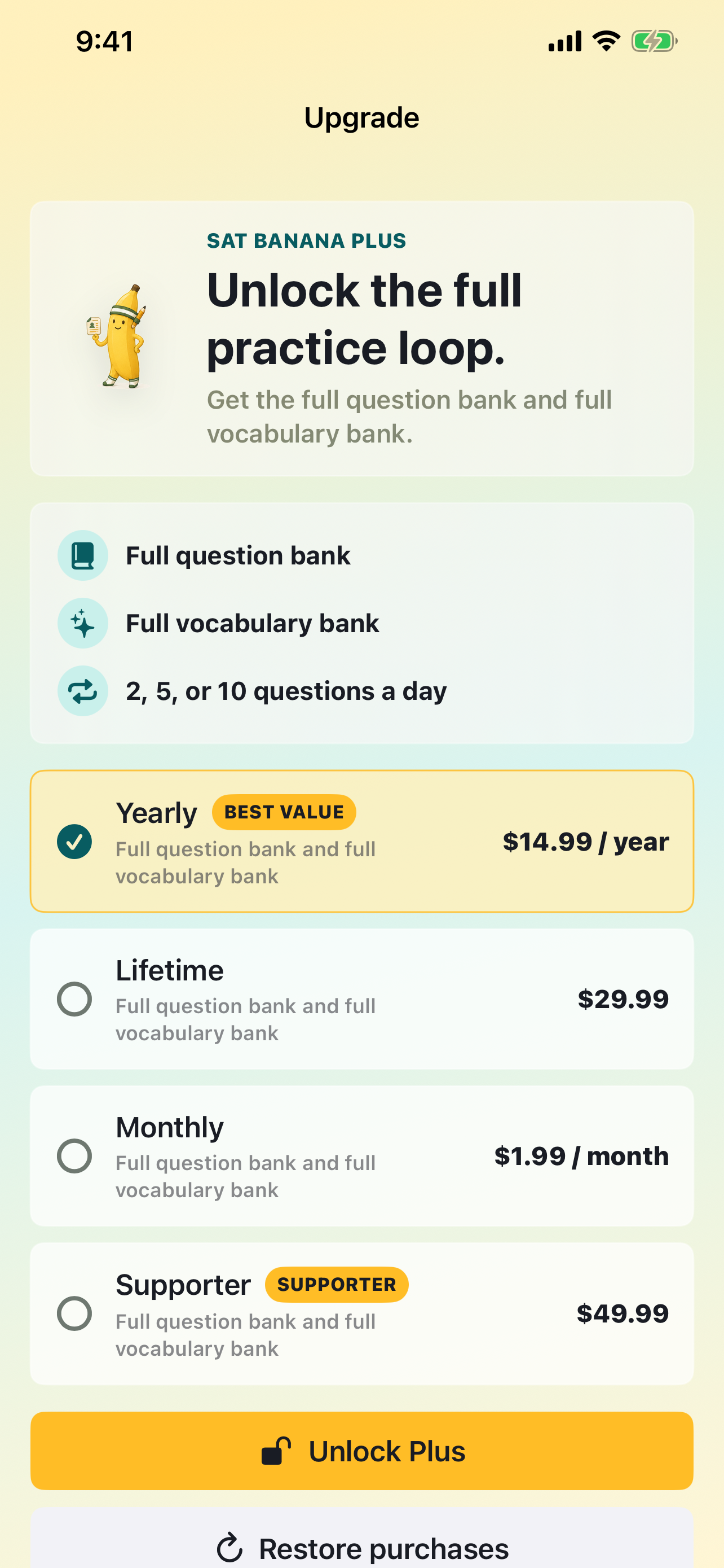 SAT Banana screenshot 7