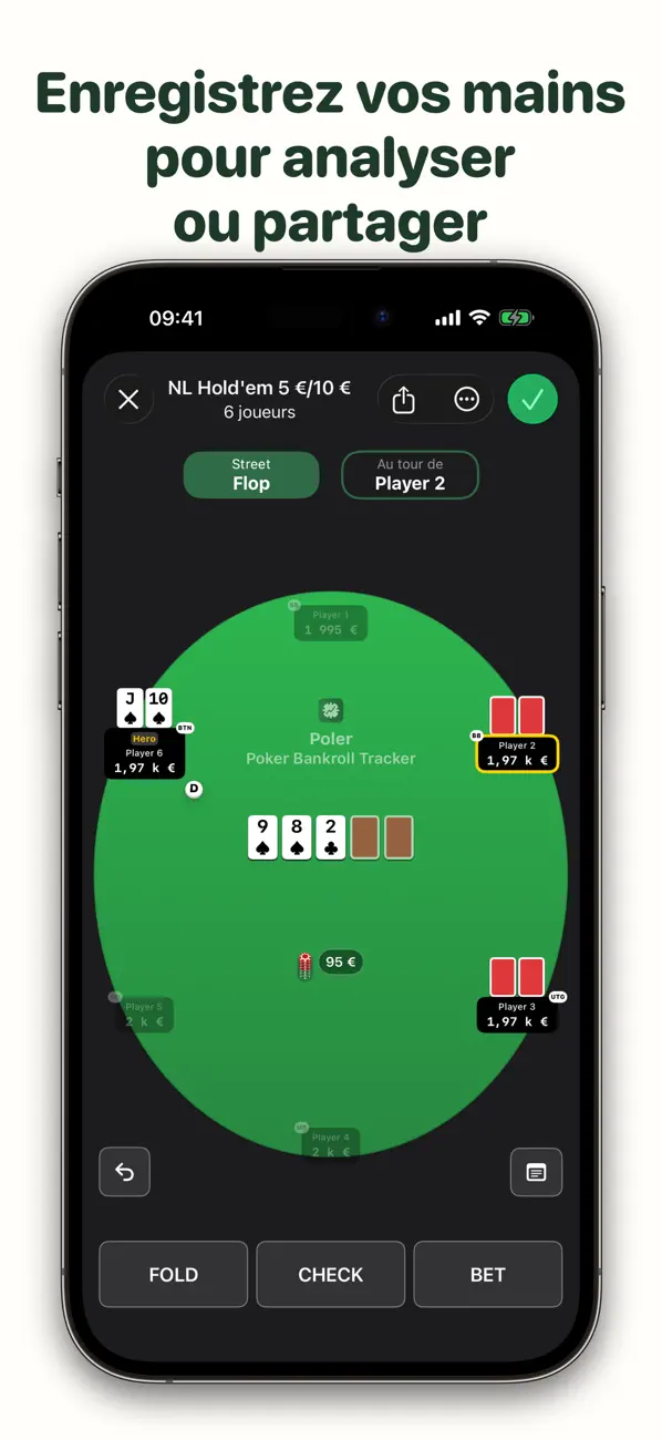 Screenshot #2 pour Poler – Poker Bankroll Tracker