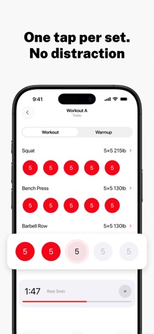 lift. - Workout Journal Screenshot 8