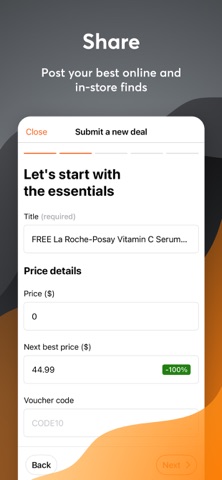 Pepper - Deals & Coupons iPhone screenshot
