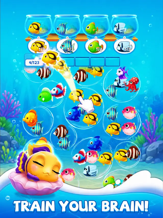 Fish Sort Puzzle - Bubble Jam screenshot 9