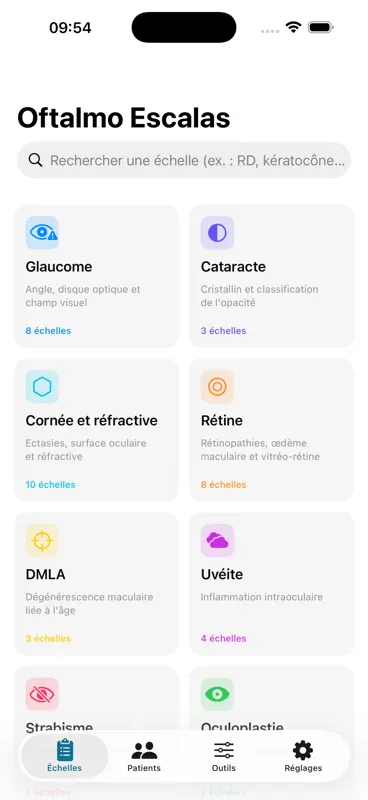 Oftalmo Escalas screenshot 1 of 4