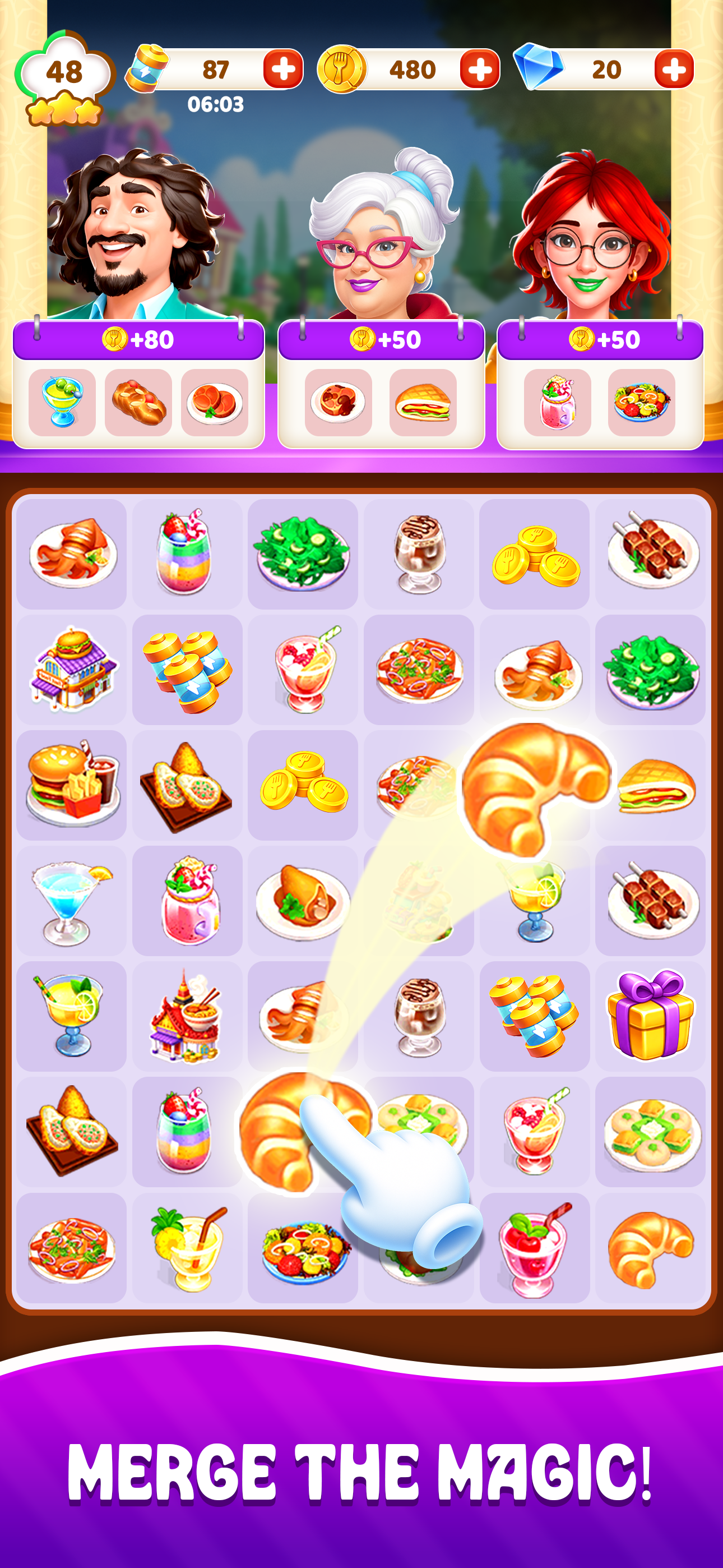 Flavor Voyage Merge Story screenshot 4