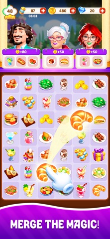 Flavor Voyage Merge Story iPhone screenshot