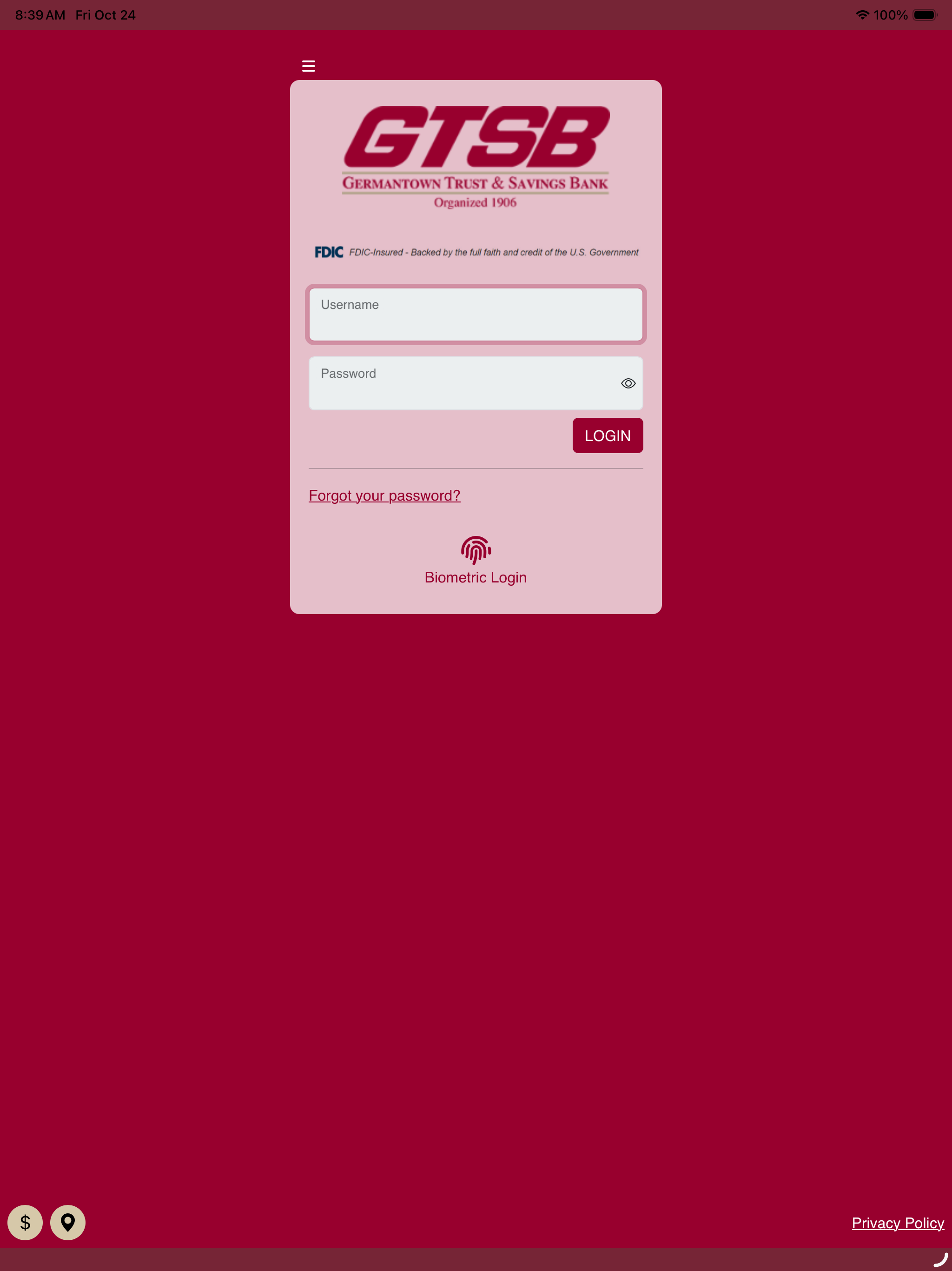 GTSB Mobile Banking screenshot 7