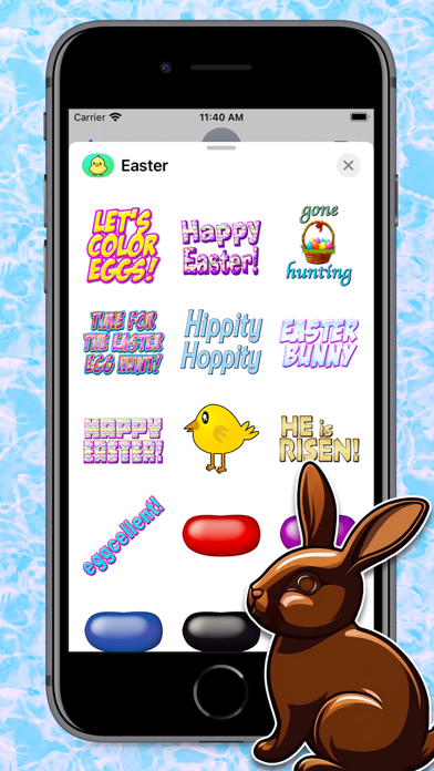 Easter Fun Stickersのおすすめ画像2