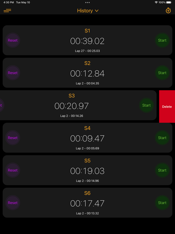 Screenshot #5 pour Chronomètre Sport & Travail